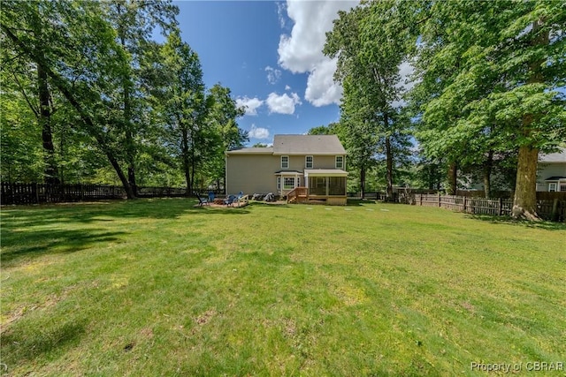 5631 Buckhunt Ln, New Kent, VA 23124 - view of yard