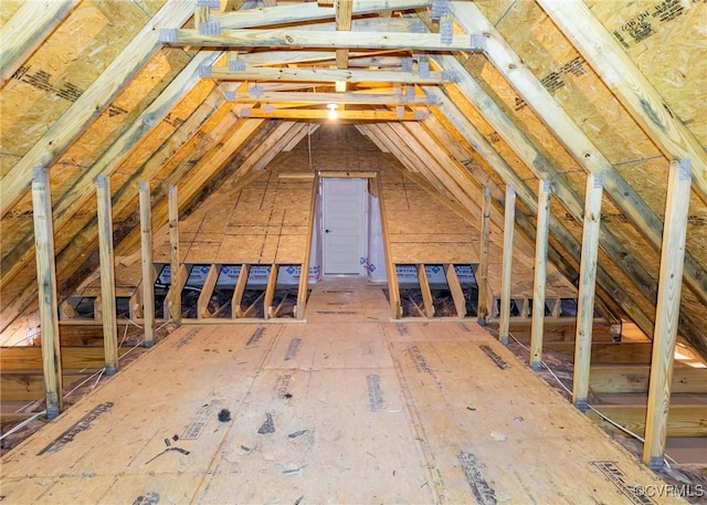 1270 Mill Quarter Rd, Powhatan, VA 23139 - view of unfinished attic