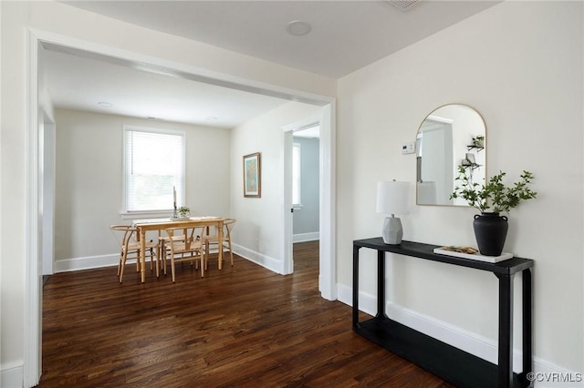 1811 Fenton St, Richmond, VA 23231 - dining room with dark wood finished floors and baseboards