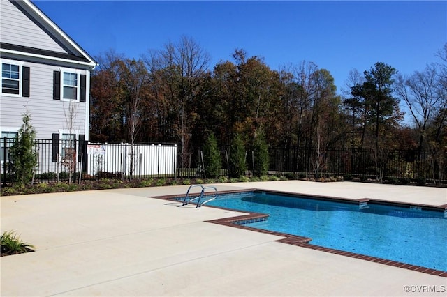 8106 Side Spring Ter, Henrico, VA 23294 - view of pool with a patio area and fence