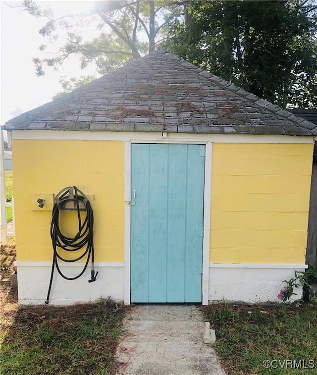 41 Hobday St, Mathews, VA 23128 - view of outbuilding