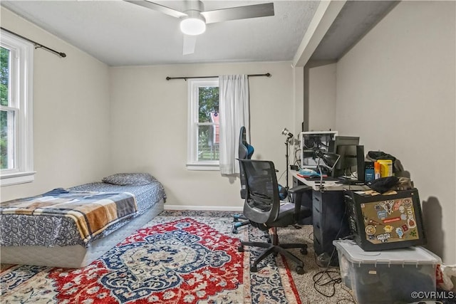 10717 Greenwood Rd, Henrico, VA 23059 - bedroom with multiple windows, baseboards, and carpet