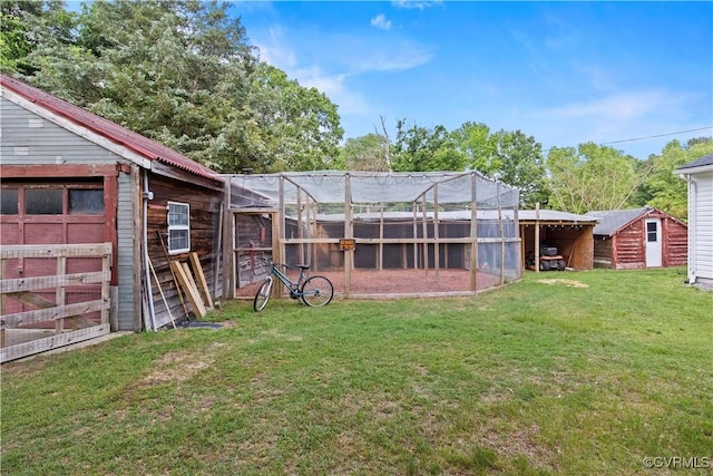10717 Greenwood Rd, Henrico, VA 23059 - view of yard with an outdoor structure and exterior structure