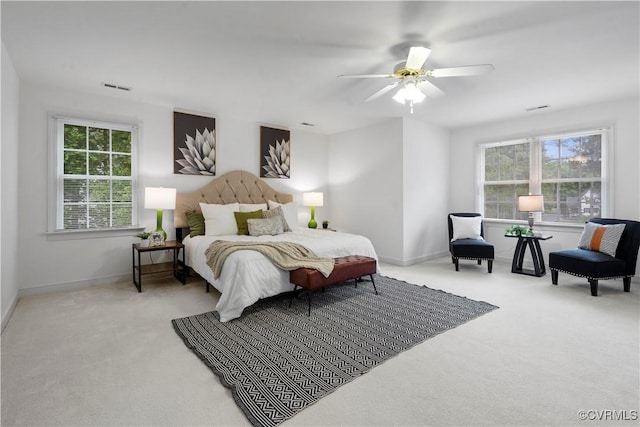 11324 Regalia Dr, Chesterfield, VA 23838 - bedroom featuring carpet floors, baseboards, and ceiling fan
