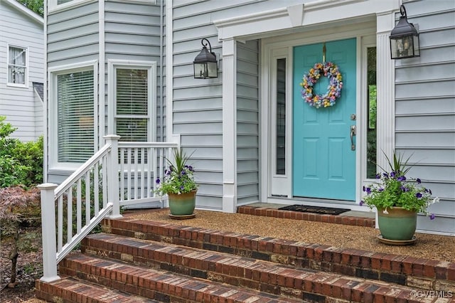 view of property entrance