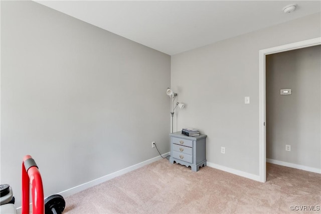6320 Walnut Tree Dr, Powhatan, VA 23139 - misc room featuring light colored carpet and baseboards
