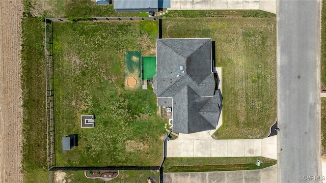 drone / aerial view