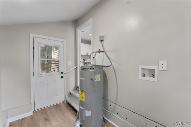 utilities featuring water heater