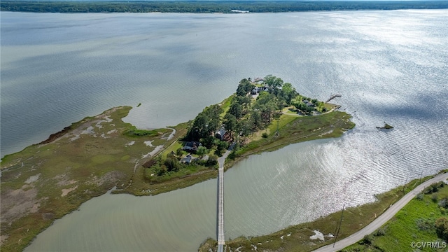 6454 Carmines Island Ln, Gloucester, VA 23072 - aerial view of property's location with a large body of water