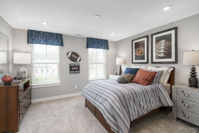11 Abercrombie Dr, Chesterfield, VA 23838 - bedroom featuring light colored carpet, baseboards, and recessed lighting