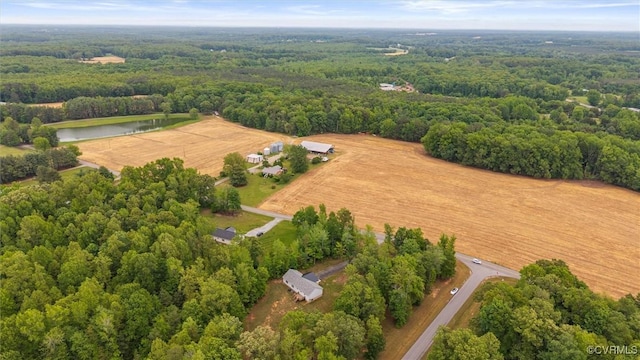 7570 Mount Zion Rd, Jetersville, VA 23083 - view of rural area featuring a forest and a nearby body of water