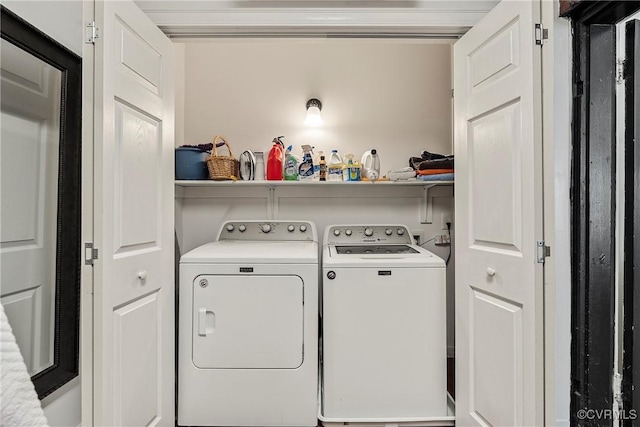 3201 Kensington Ave, Richmond, VA 23221 - laundry area featuring separate washer and dryer
