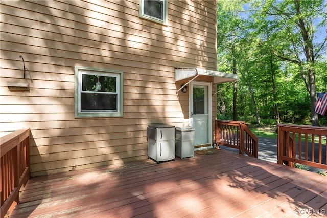view of deck