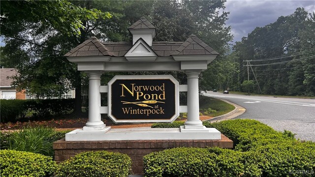7211 Norwood Pond Ct, Midlothian, VA 23112 - view of community sign