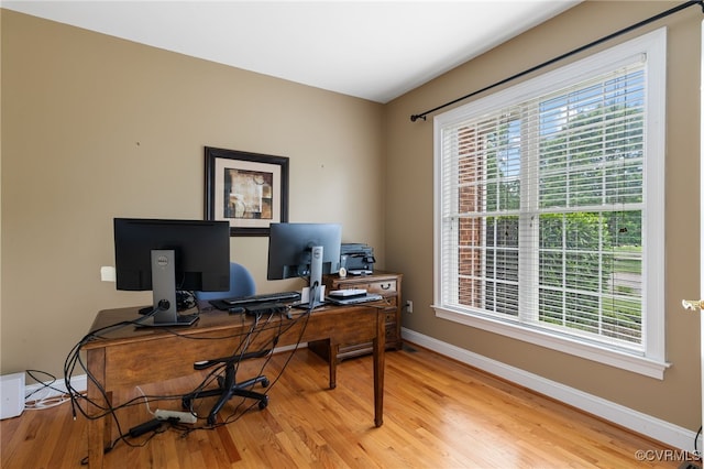 16748 Kipper Turn, Chesterfield, VA 23120 - office space featuring light wood-style floors and baseboards