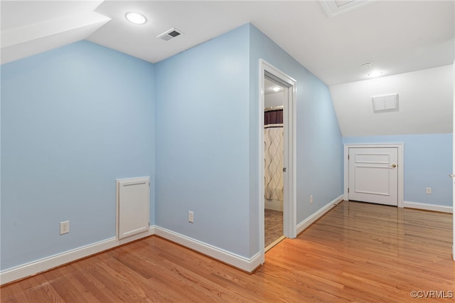 16748 Kipper Turn, Chesterfield, VA 23120 - additional living space with lofted ceiling, light wood-type flooring, and recessed lighting