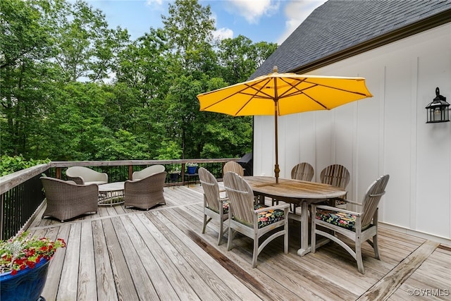 8 Nomas Ln, Henrico, VA 23238 - deck featuring outdoor dining space