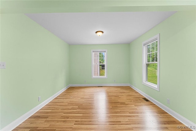 5541 Cedar Ln, Amelia Courthouse, VA 23002 - unfurnished room featuring healthy amount of natural light, baseboards, and light wood-style floors