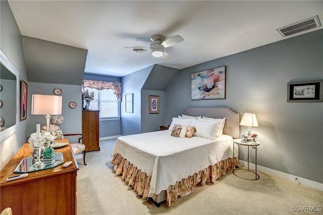 645 Farnham Cir, North Chesterfield, VA 23236 - bedroom featuring light colored carpet, baseboards, and a ceiling fan