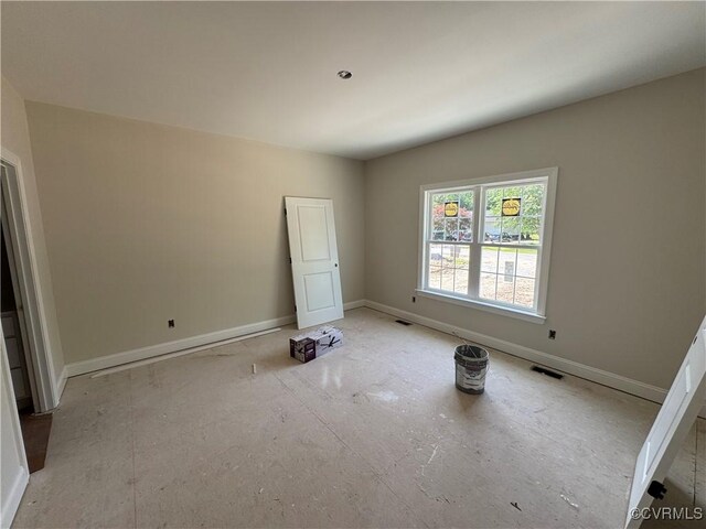 17410 Wedgewood Dr, Lanexa, VA 23089 - unfurnished bedroom with baseboards