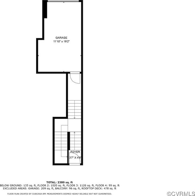 526 Greybull Walk Unit B, Henrico, VA 23233 - room layout