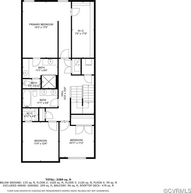 526 Greybull Walk Unit B, Henrico, VA 23233 - floor plan / room layout