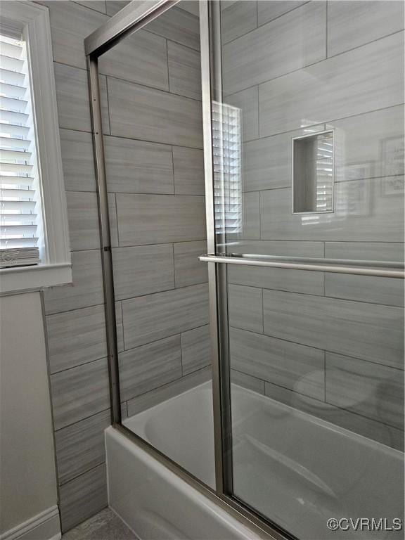 1216 N 30th St, Richmond, VA 23223 - full bathroom with shower / bath combination with glass door