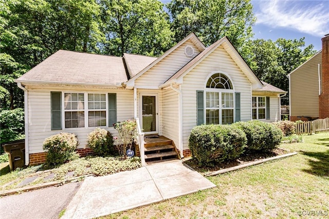 2707 Quisenberry St, Midlothian, VA 23112 - ranch-style house with roof with shingles