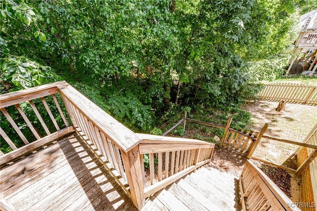 2707 Quisenberry St, Midlothian, VA 23112 - view of wooden deck