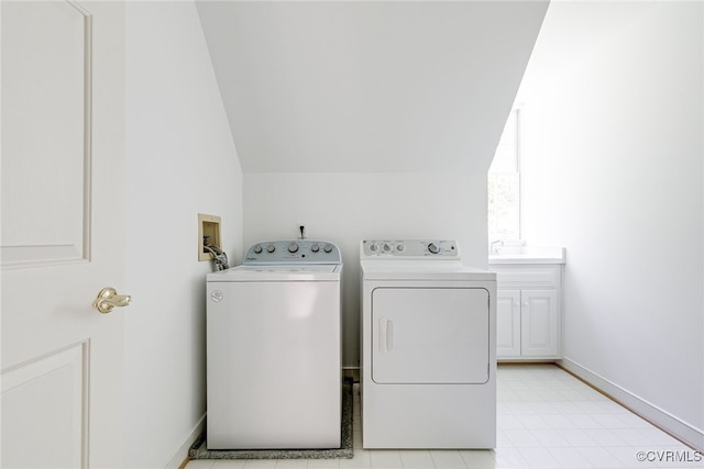 9905 Carrington Pl, Henrico, VA 23238 - laundry room with independent washer and dryer and cabinet space