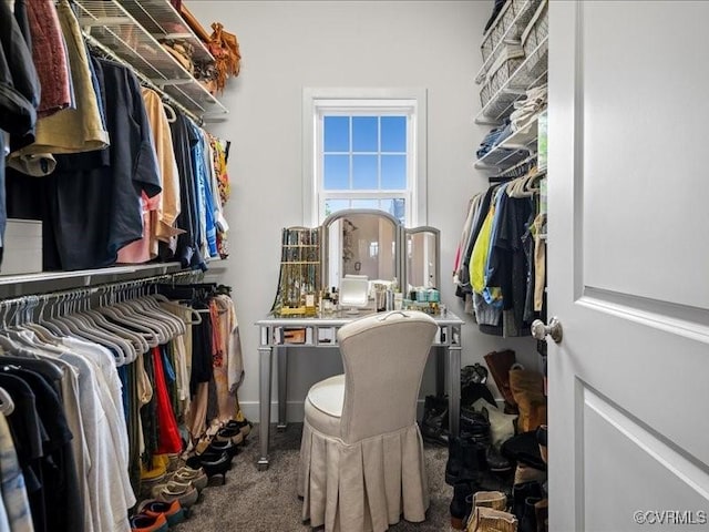 5435 Libbie Mill W Blvd, Henrico, VA 23230 - walk in closet featuring carpet floors