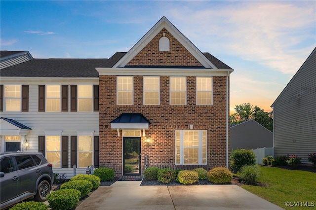 11563 Claimont Mill Dr, Chesterfield, VA 23831 - view of front of home with brick siding