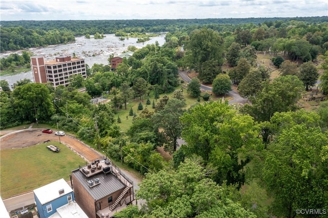 816 Riverside Park, Richmond, VA 23220 - aerial view of a heavily wooded area