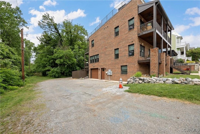 816 Riverside Park, Richmond, VA 23220 - view of property with a garage and driveway