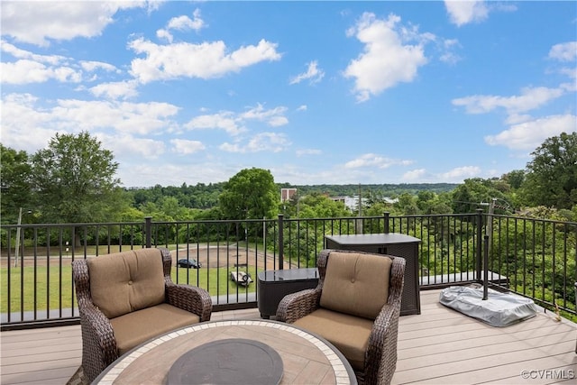 816 Riverside Park, Richmond, VA 23220 - view of deck