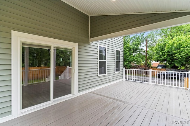 2809 Bethlehem Rd, Henrico, VA 23228 - view of wooden terrace