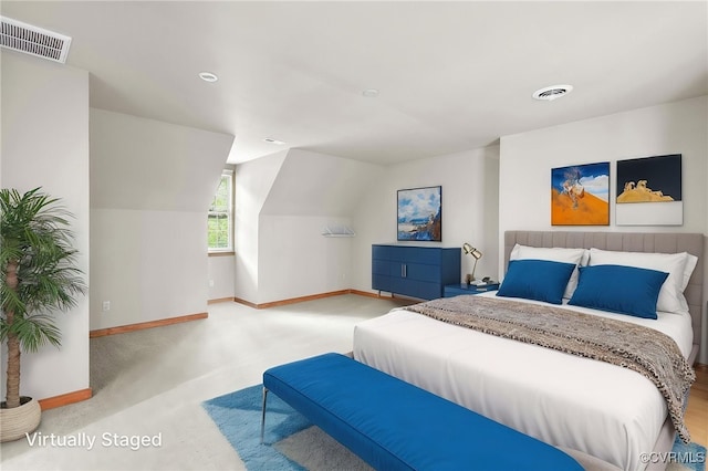 1013 Mill Forest Dr, Midlothian, VA 23113 - bedroom featuring baseboards and lofted ceiling