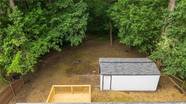 7408 Newbys Ct, Chesterfield, VA 23832 - view of yard with an outdoor structure