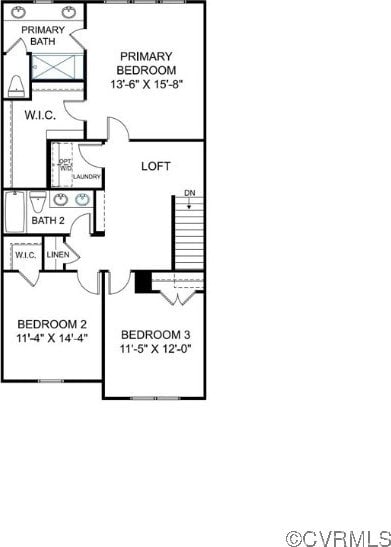 18732 Palisades Cove Trl, Moseley, VA 23120 - room layout