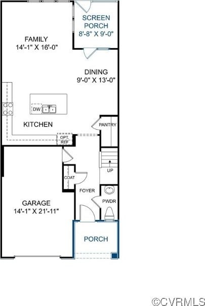 18740 Palisades Cove Trl, Moseley, VA 23120 - room layout