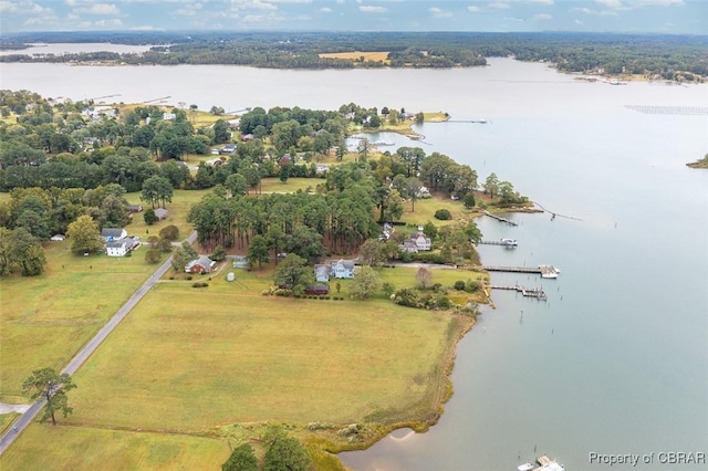 60 Edwards Landing Rd, Gwynn, VA 23066 - aerial view of a nearby body of water