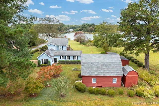 60 Edwards Landing Rd, Gwynn, VA 23066 - view from above of property featuring a large body of water