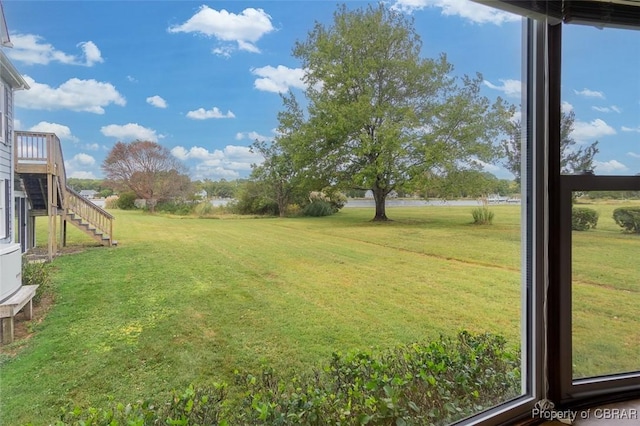 60 Edwards Landing Rd, Gwynn, VA 23066 - view of green lawn featuring stairs