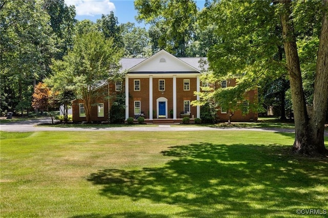 13951 Whitechapel Rd, Midlothian, VA 23113 - greek revival house with a front yard