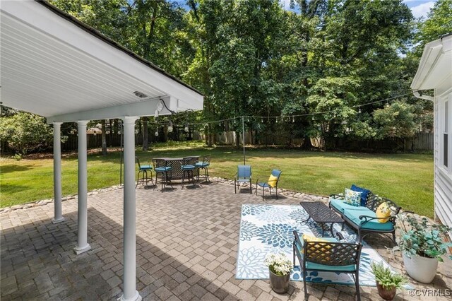13951 Whitechapel Rd, Midlothian, VA 23113 - view of patio / terrace featuring outdoor dining space