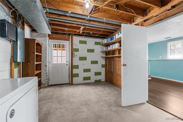 9120 Pepperidge Rd, Chesterfield, VA 23236 - basement with washer / dryer