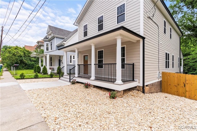 2001 Monteiro Ave, Richmond, VA 23222 - view of front of house featuring a porch and crawl space