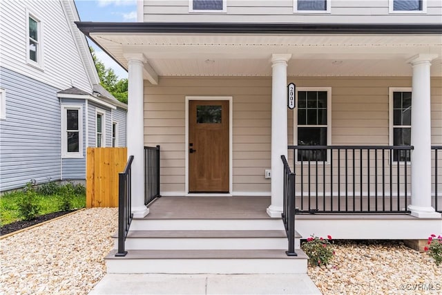 2001 Monteiro Ave, Richmond, VA 23222 - view of exterior entry featuring covered porch
