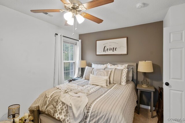 3190 Magnolia Woods Ter, New Kent, VA 23141 - carpeted bedroom with a ceiling fan