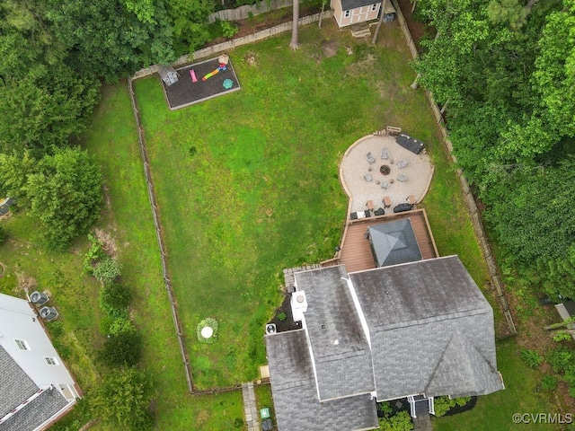3190 Magnolia Woods Ter, New Kent, VA 23141 - bird's eye view
